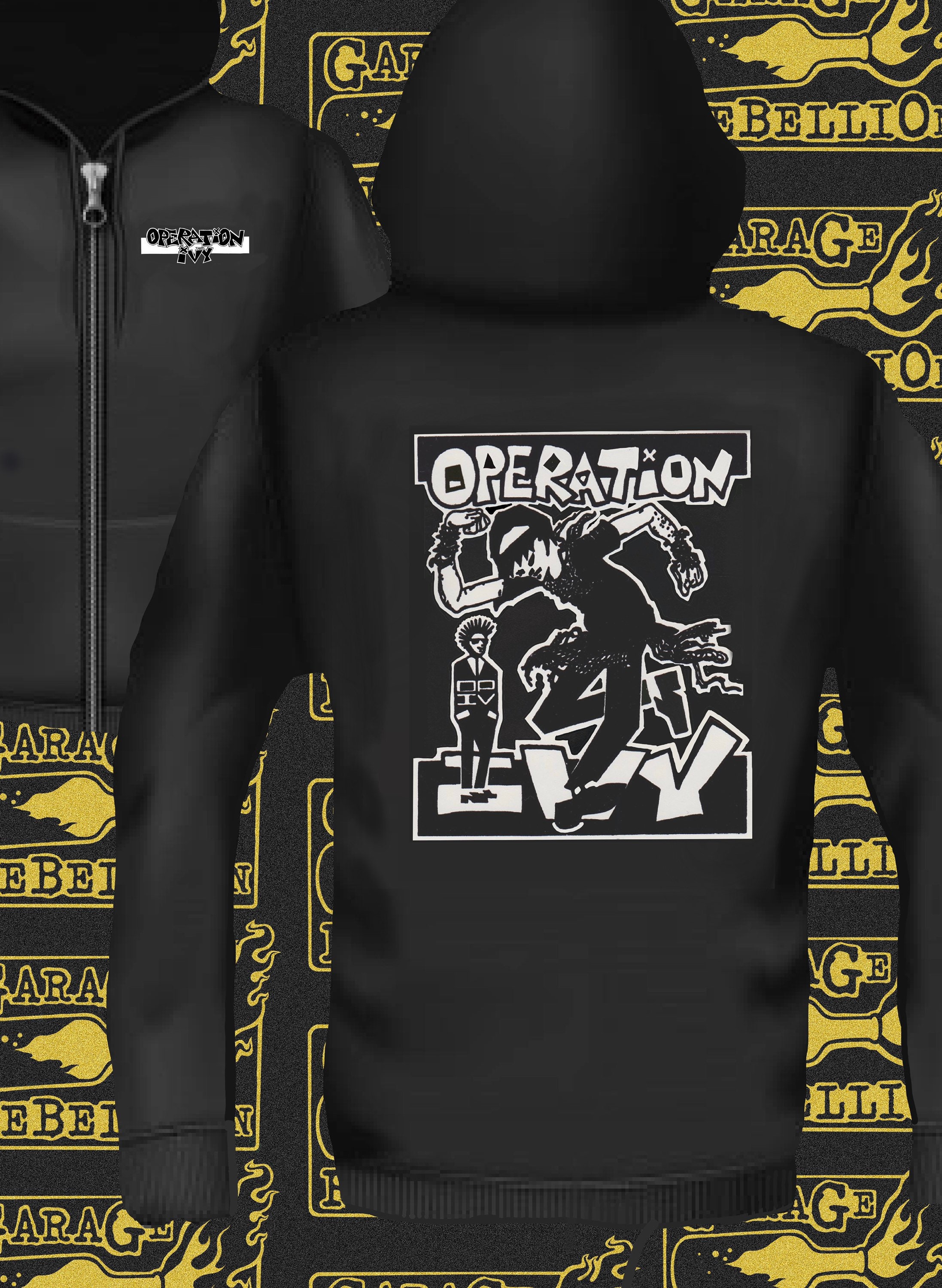 GarageRebellion Operation Ivy Skankin Hoodie