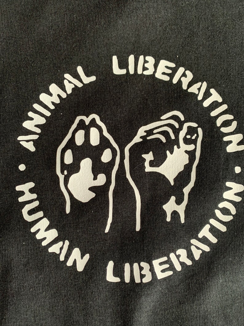 Toddler Animal Liberation Human Liberation T-shirt - Etsy