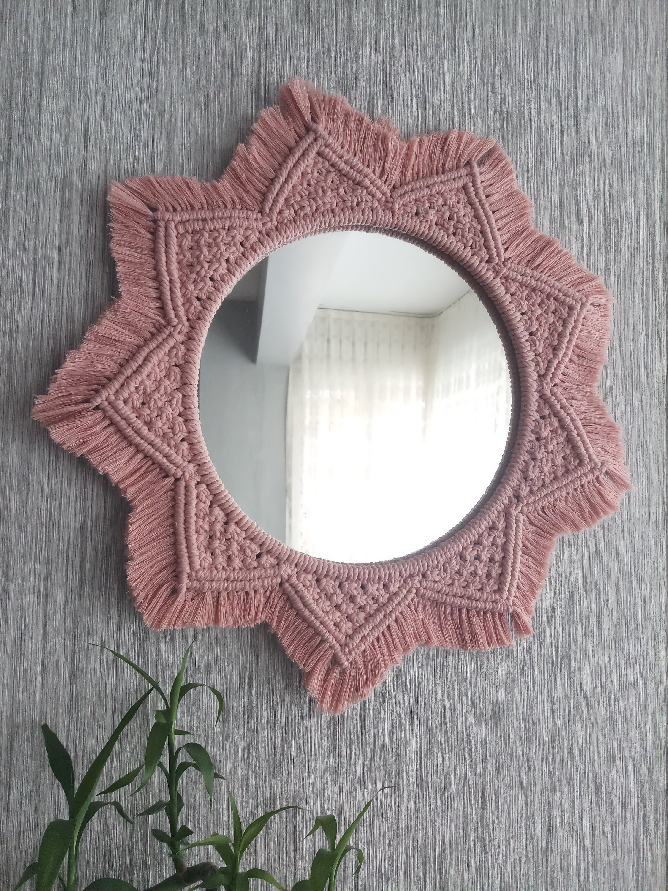 Macrame mirror 2024