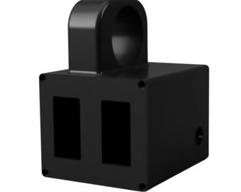 Dual Rocker Switch Roll Cage Mount for 1.625” Tubing | 2-Switch Panel w/ Hardware | Racing & Off-Road Switch Box