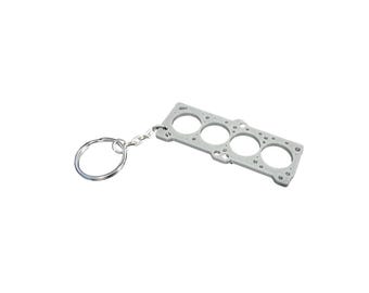 Engine Head Gasket Keychain | Unique Car Enthusiast Gift | 3D Printed by Willd Designs