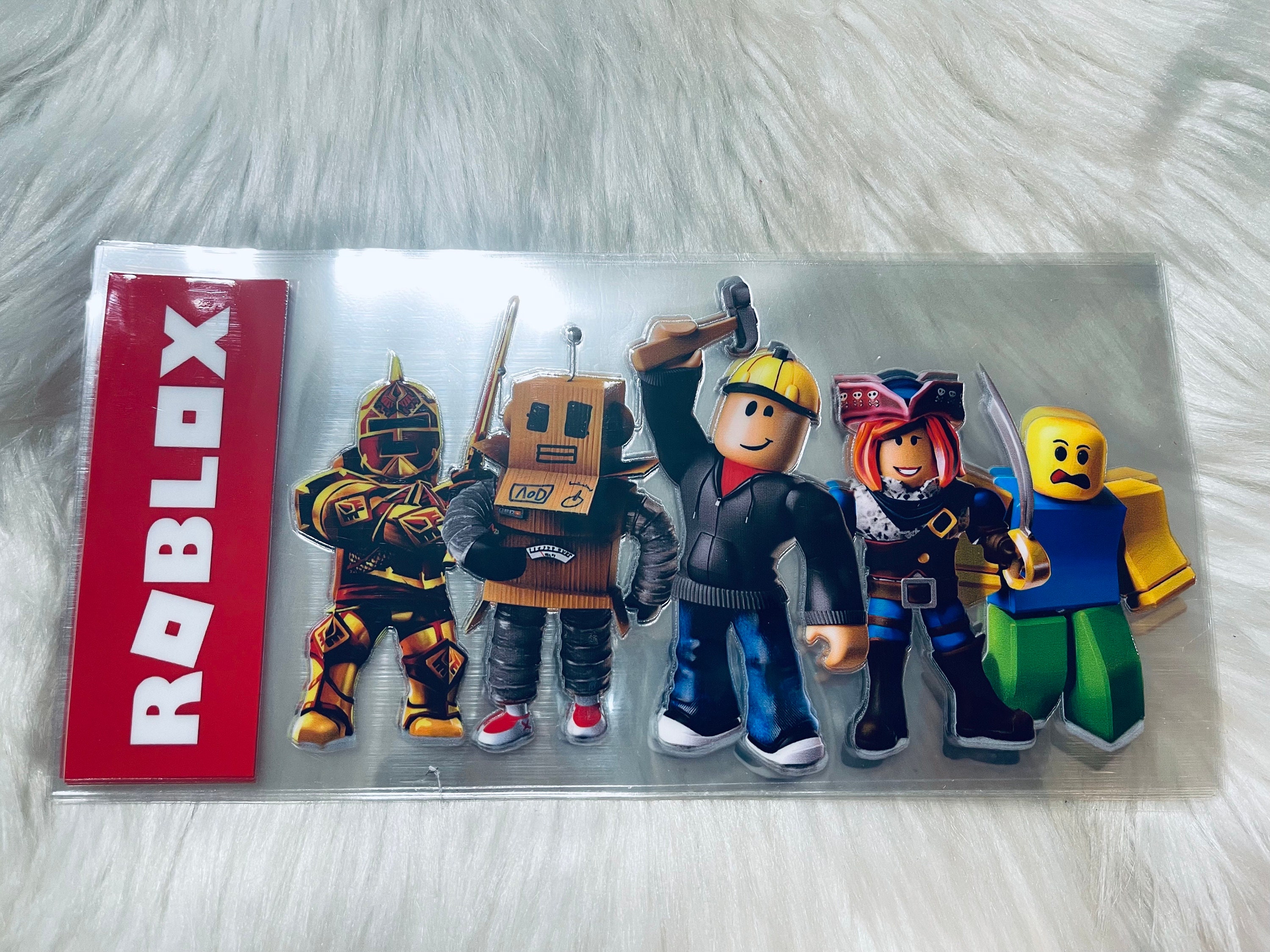 Topo Topper de Bolo Roblox Pronto Para Usar - W.A Vendas Online