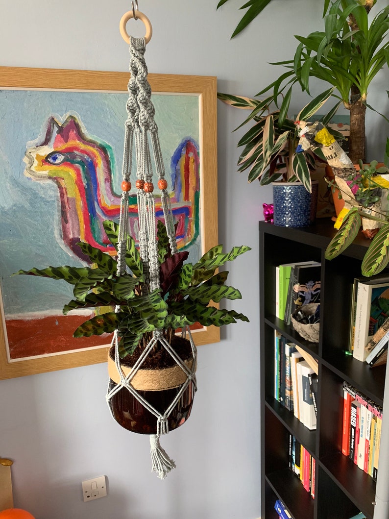 LARGE Macrame Plant Hanger / Plant Holder / Plant Hanger / Etsy