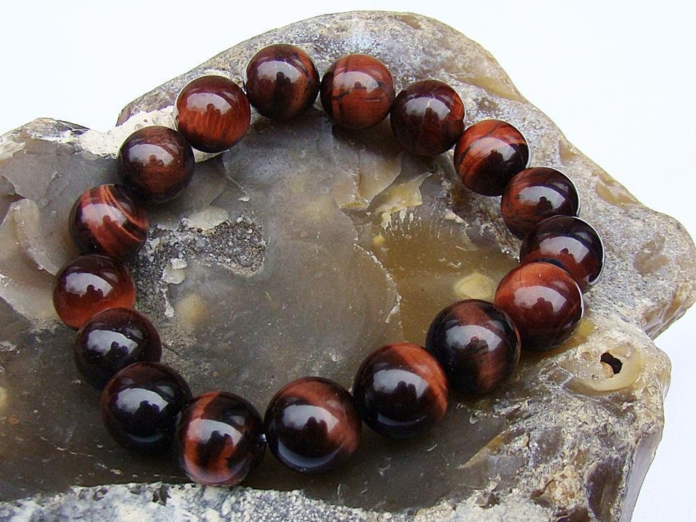 Buy Red Tiger Eye Bracelet Online In India India