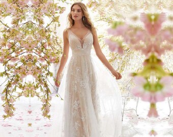 Tulle wedding dress | Etsy