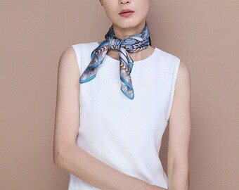 Silk Scarf Elegant Scarf for Women Neck 