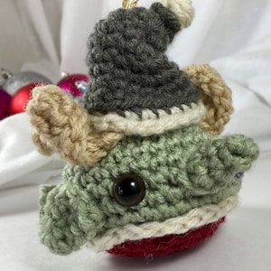 Krampus Christmas Ornament Toy Plushy Crochet Pattern DIGITAL PDF