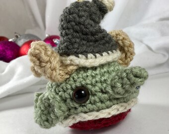 Krampus Christmas Ornament Toy Plushy Crochet Pattern DIGITAL PDF