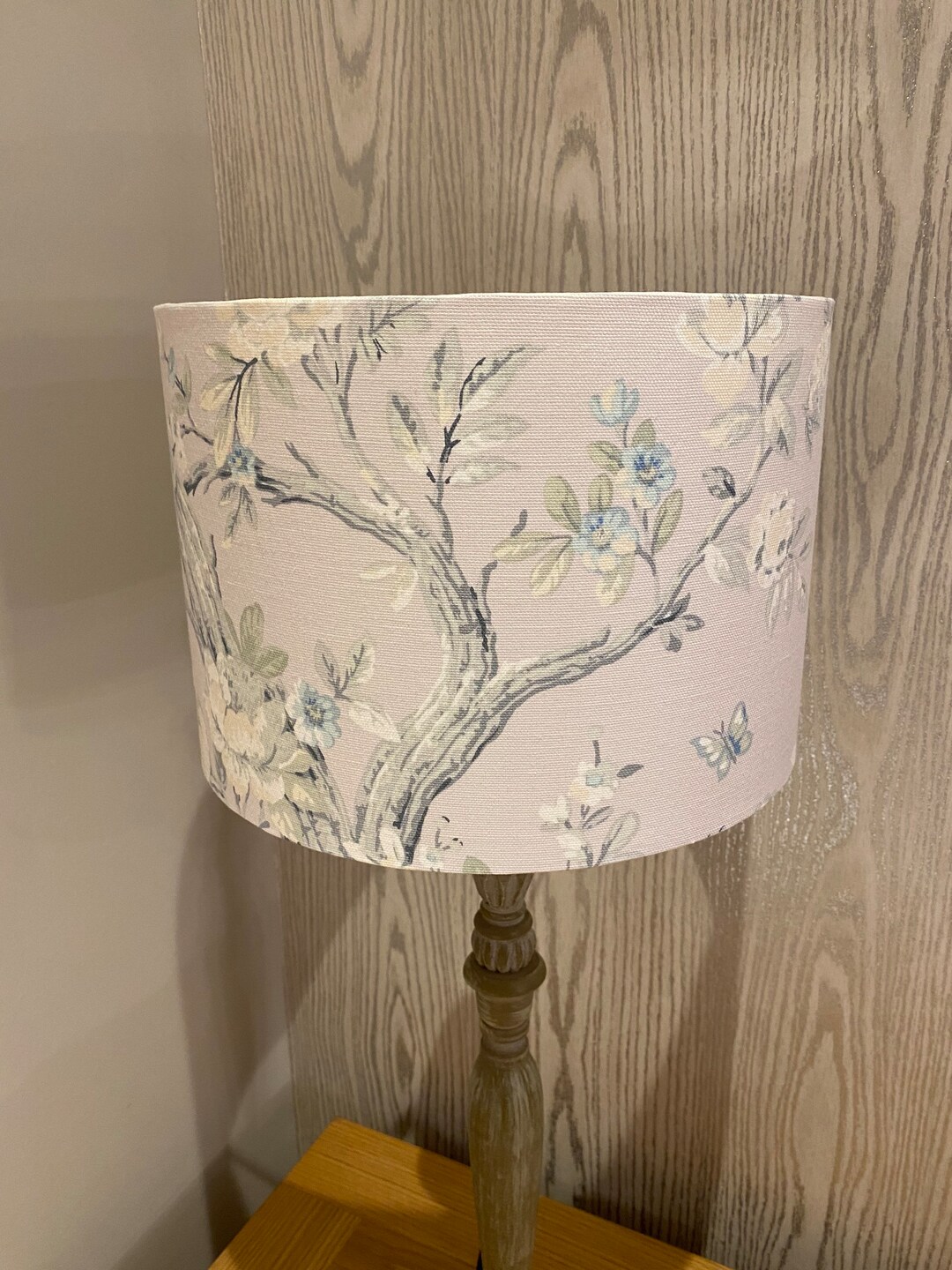 Handmade Lampshade in Laura Ashley Belvedere Midnight Fabric Various ...