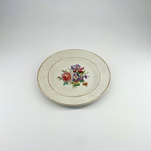 Made in Italy Floral Porcelain Plate