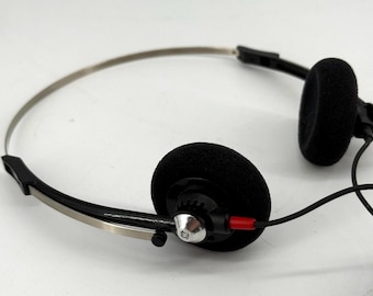 Vintage 1990s GE Headphones for Portable Radios & Walkman