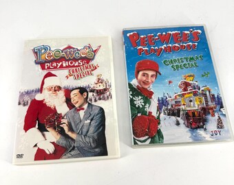 Vintage Two Versions DVD’s Pee-Wee’s Playhouse Christmas Special