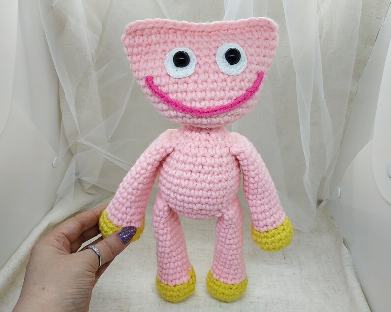 Huggy Wuggy Amigurumi Crochet Pattern Plush Monster Etsy