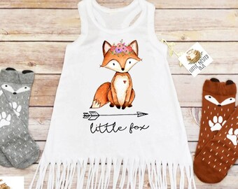 fox baby dress