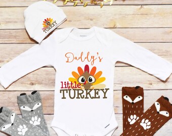 daddy's little turkey outfit