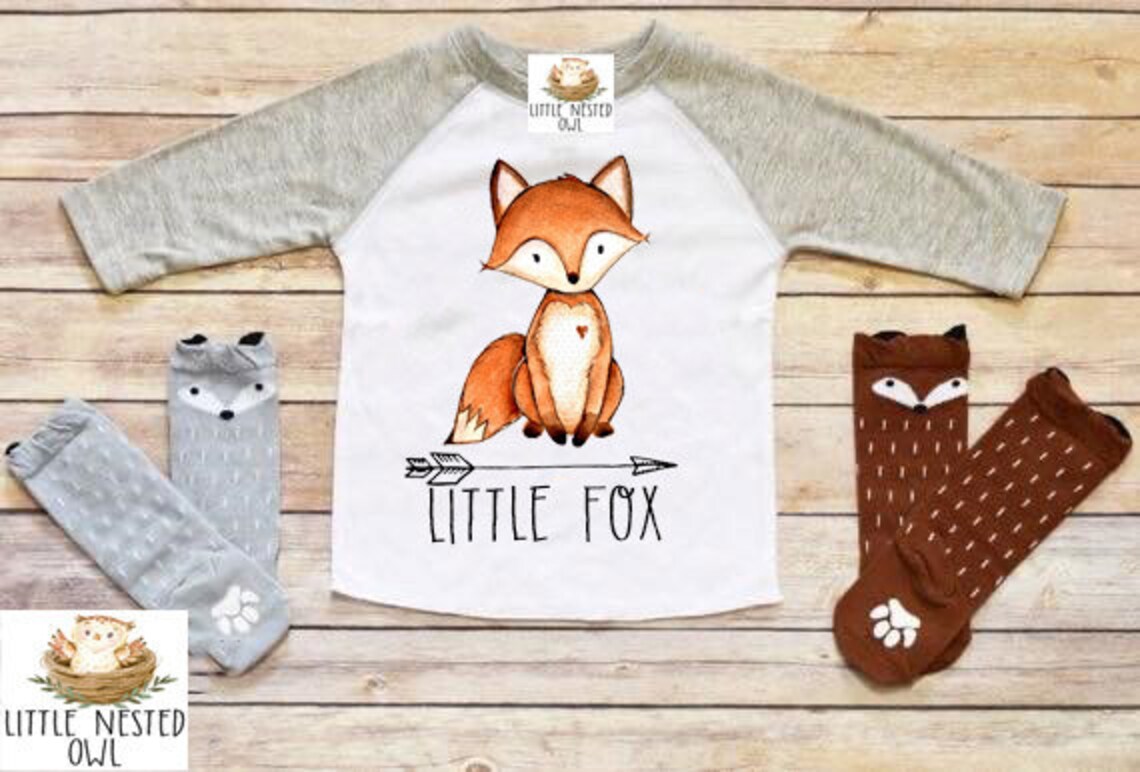 Baby Boy Clothes Fox Onesie Baby Boy Gift Newborn Boy Gift Etsy