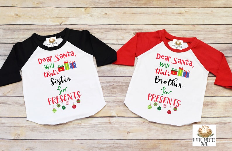 Christmas Sibling Shirts Sibling Shirts Sibling Christmas | Etsy