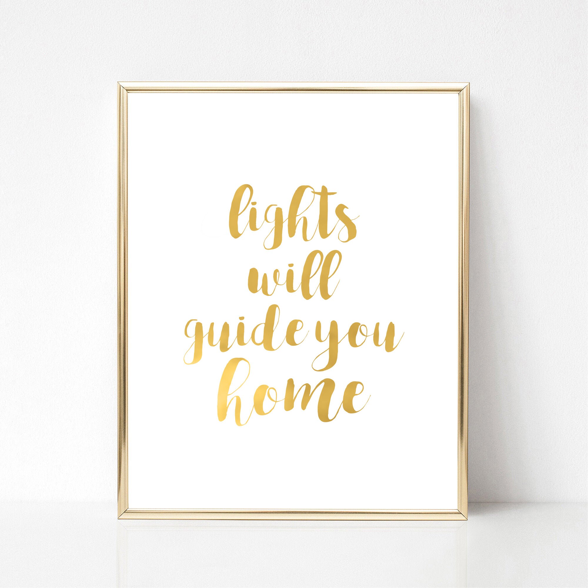 coldplay lights will guide you home