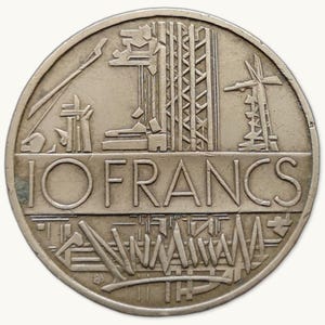 French Mint - 1984 - 10 francs Mathieu &quot;Slice B&quot;