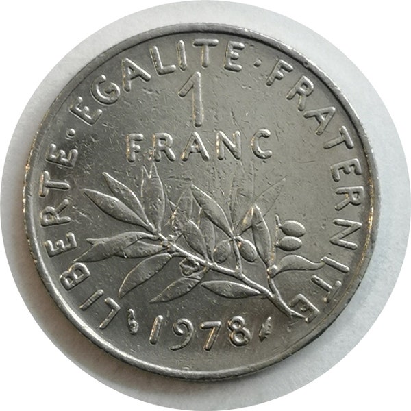 Monnaie 1978 - France - 1 franc Semeuse - [KM#925.1]