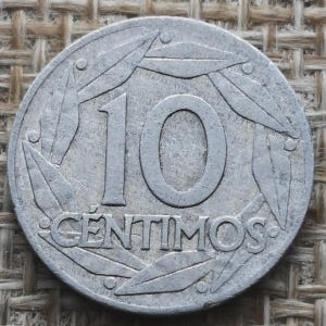 Currency Spain - 1959 - 10 centimos Franco