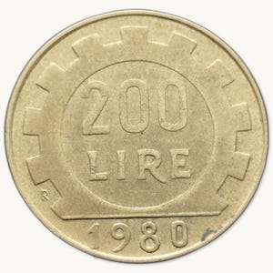 Italian Currency - 1991 - 200 Lire