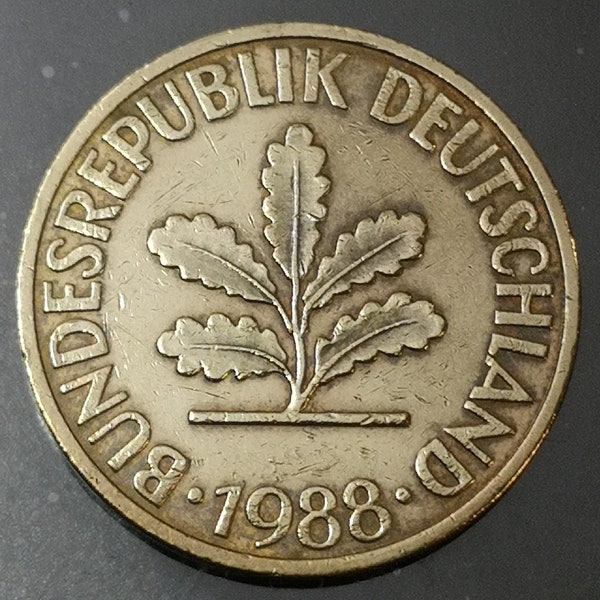 Coin Germany - 1988 D - 10 Pfennig Bundesrepublik Deutschland