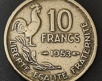 Coin France - 1953 - 10 Guiraud francs