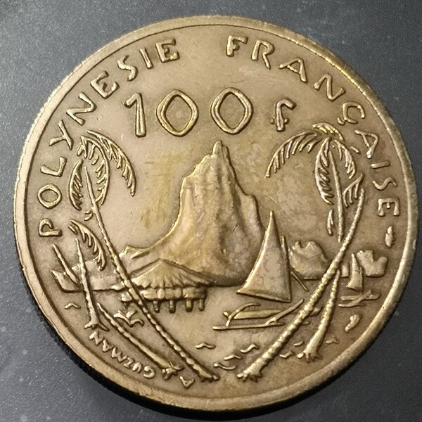 Monnaie Polynésie Française - 1988 - 100 Francs IEOM