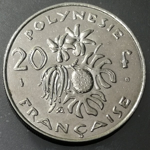 French Polynesia Coin - 2001 - 20 Francs IEOM