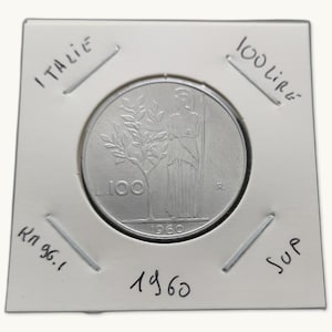1960 Coin - Italy - 100 Lire - Quality SUP