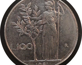 1981 Coin - Italy - 100 Lire - [KM#96.1]