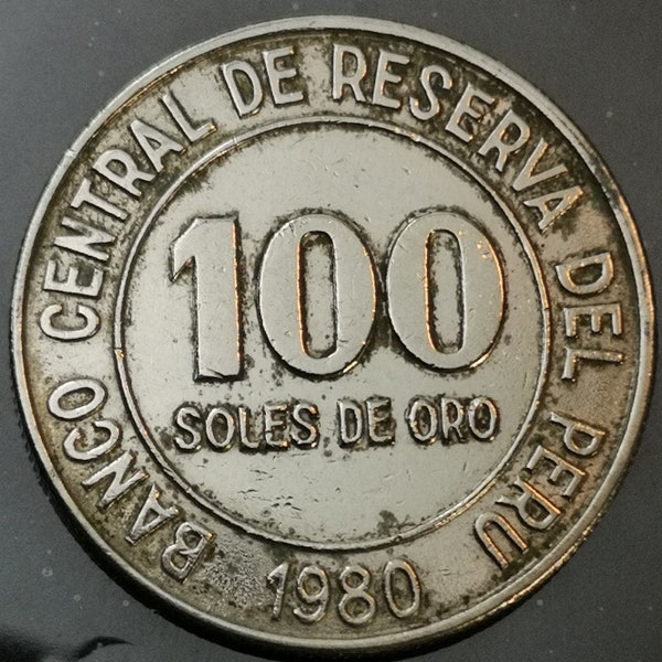 Peru Coin - 1980 - 100 soles de oro