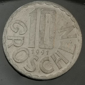 Coin Austria - 1991 - 10 groschen