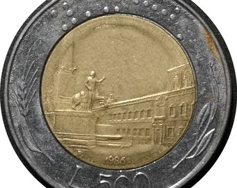 Coin Italy - 1986 - 500 Lire