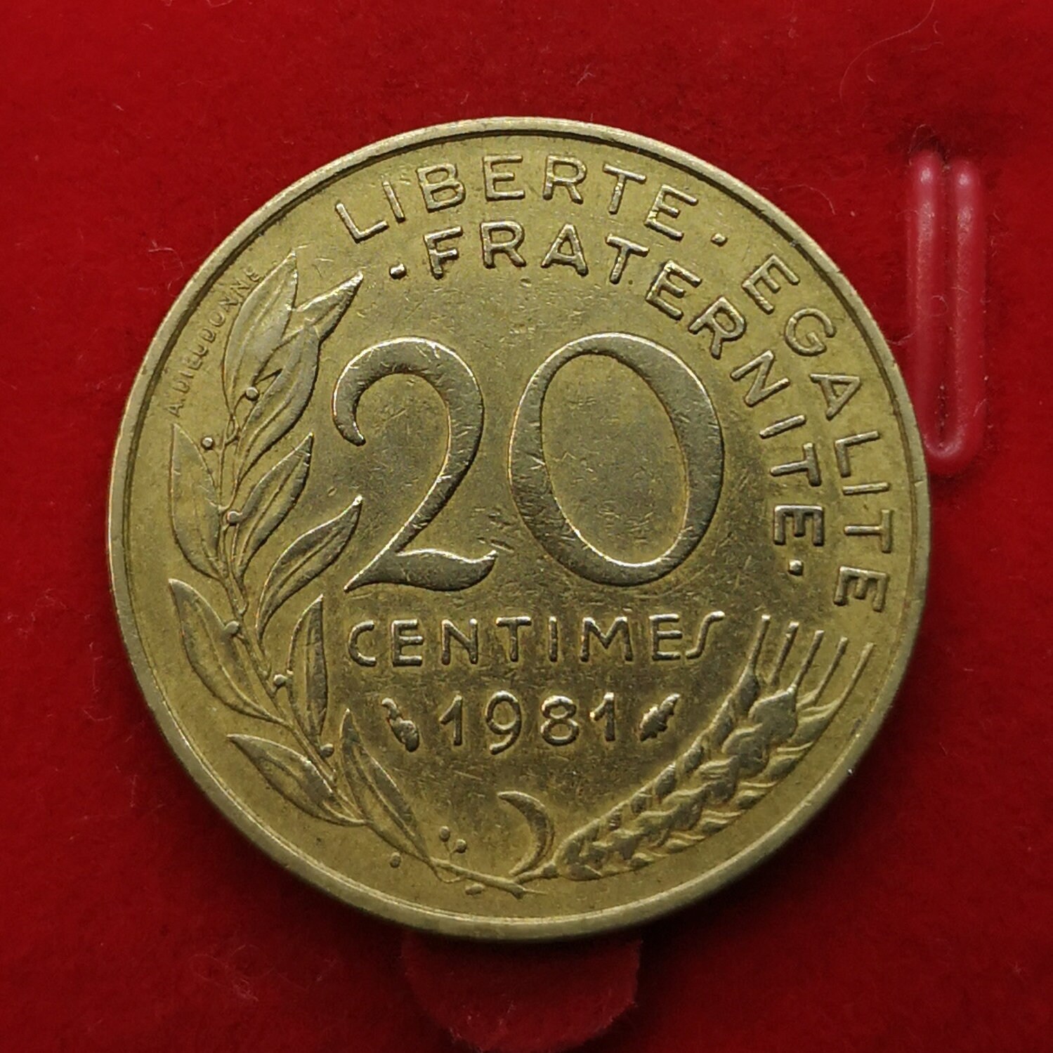 Piece De 20 Centimes De Franc 1981 20 centimes 1981 - Etsy France