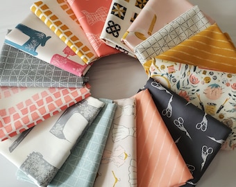 Sewcialites Fat Quarter Bundle in Nostalgia Edition Edition by AGF Art  Gallery Fabric CBSFQ608 