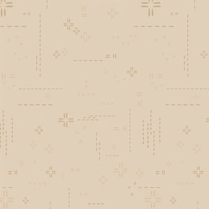 Oatmeal Deco Stitch Elements  | DSE-540 | Art Gallery Fabrics | Half Yard | Fat Quarter