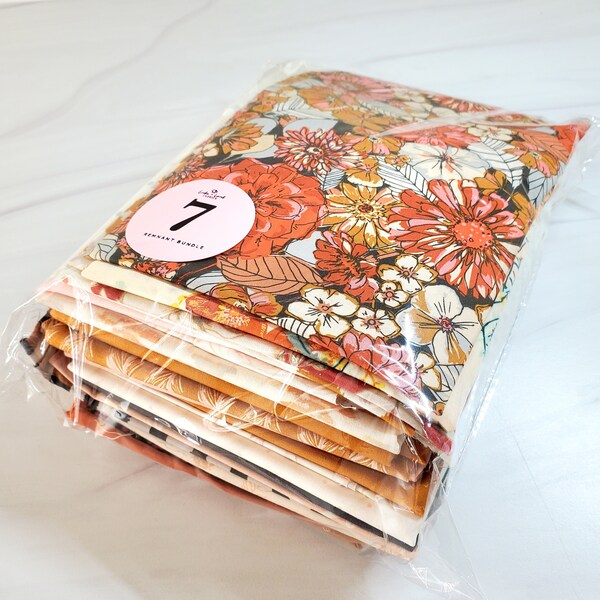 No. 7 Remnant End of Bolt Curated Scrap Bag | Includes over 8 Yards by weight. Art Gallery Premium Fabrics 100% Cotton