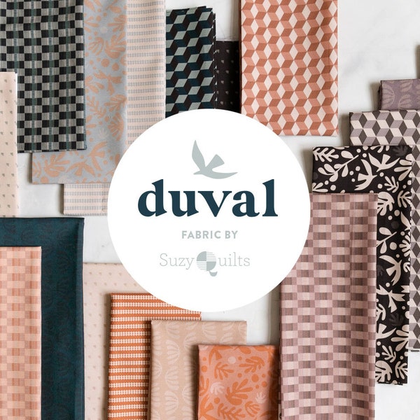 Duval Collection Bundle - 18 fabrics designed by Suzy Quilts - Art Gallery Fabrics Fat Quarter or Half Yard Quilt Bundle |AGF|