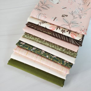 Curated Fat Quarter and Half Yard Curated Spring Story Bundle| Art Gallery Fabrics | Floral Fabric