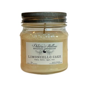 Limoncello Cake Luxe Soy Candle | For Health, Protection, & Love | Aromatherapy