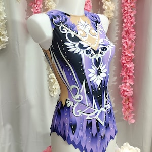 Maglia gimnasia, artistica, patinaje artistico, gimnasia acrobatica, 100% licra