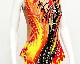 Lyrca Gymnastics Leotard, Artistic Gymnastics, Figure Skating