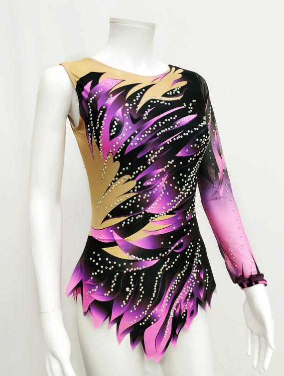 Lyrca Gymnastics Leotard, Artistic Skating, Acrobatic Dance