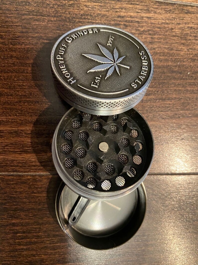 Pocket Grinder / Piccola Macinazione erba / Tre strati Grinder Etsy