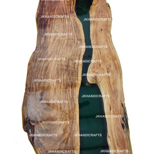 Mesa de madera de acacia con bordes naturales: pieza versátil de decoración y mobiliario para el hogar, ideal para comedor, sala de café, consola o como parte de un banco de jardín. Regalo perfecto.