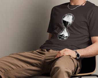 Hour Glass Positive Statements Premium T-Shirt Unisex Sizing Multiple Colors DTG Print