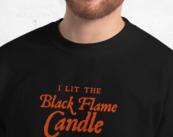 Embroidered Hocus Pocus Sweatshirt: Witchy Halloween Sleeve Design