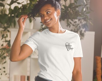 Embroidered Born to Boogie Halloween Skull Dance Short-Sleeve Unisex T-Shirt